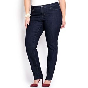 Dkny regular fit soho mid rise skinny leg size 14